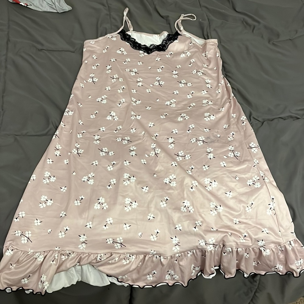Pink black and white